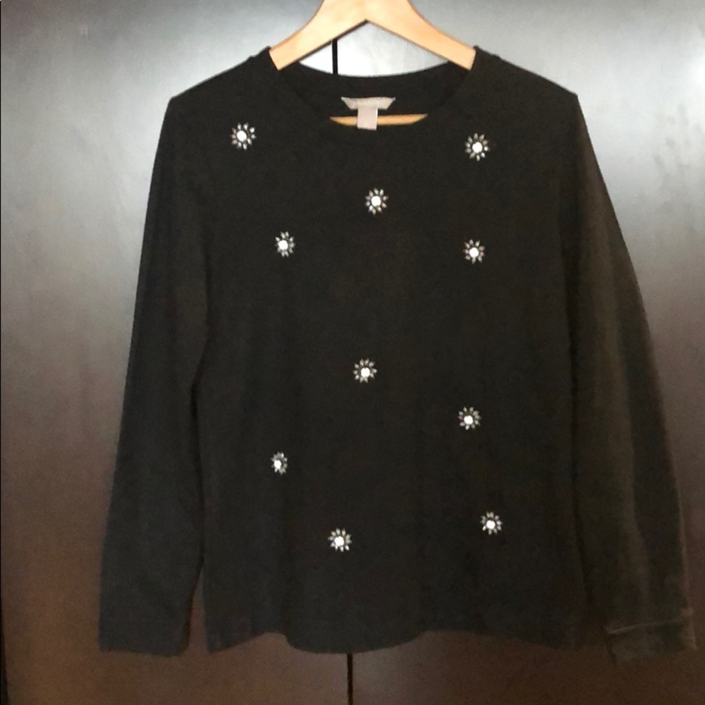 Banana Republic Sweater with Jewel Detail